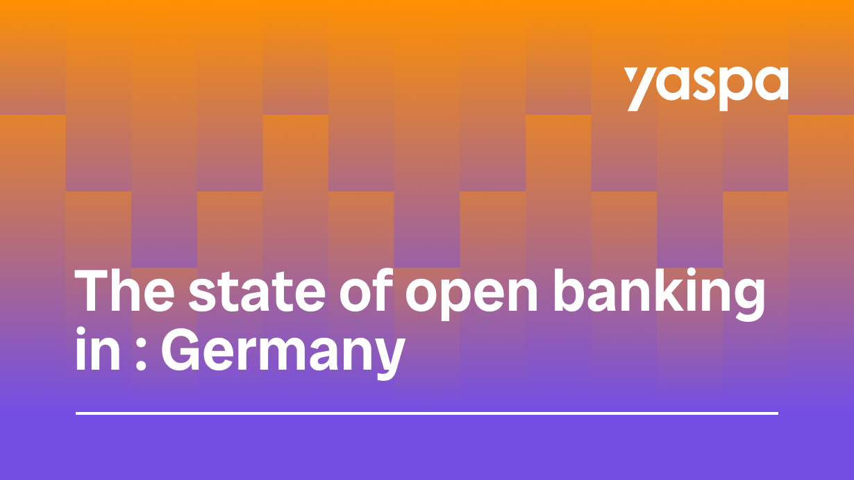 thumbnail with text saying The state of open banking in: Germany