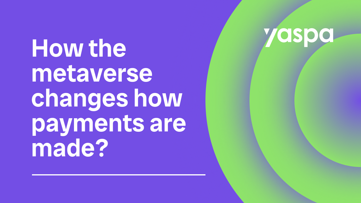 thumbnail with text 'How will the metaverse change the way payments are made?'