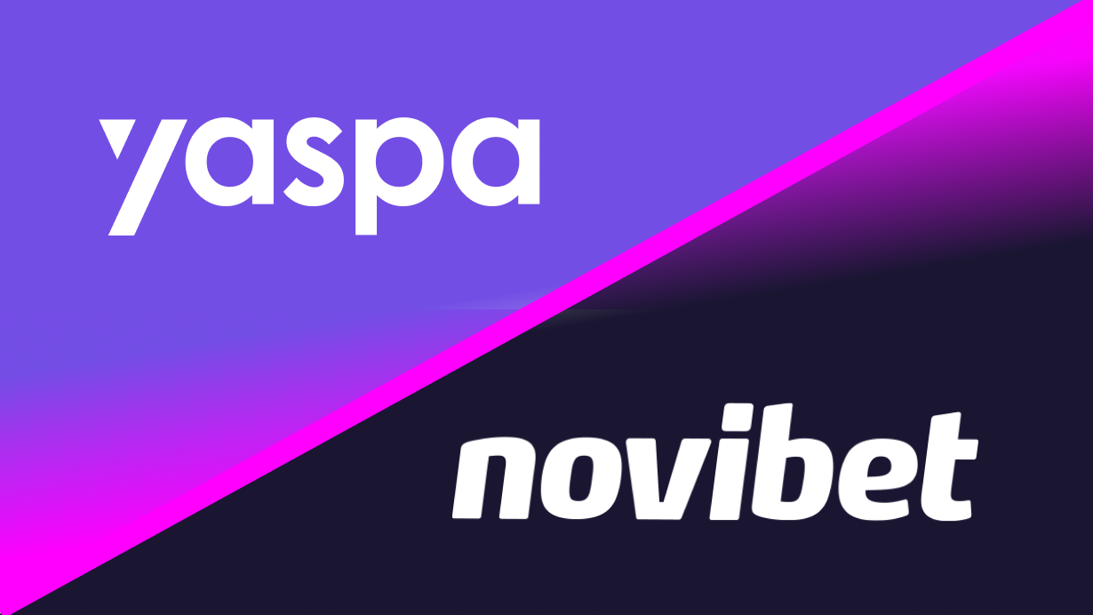 photo of yaspa and novibet logos