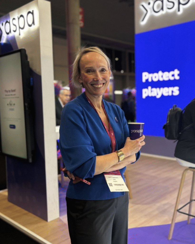 Photo of Yaspa CMO at a expo