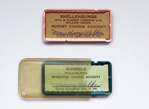 Charge plates from the 20th Century USA