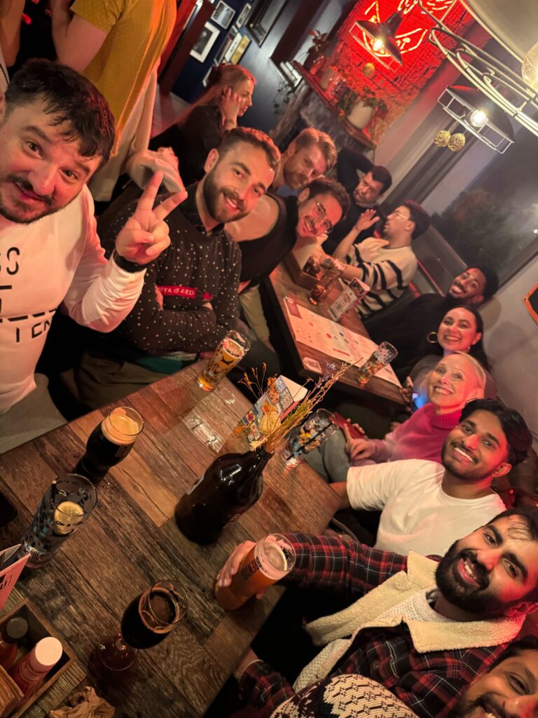 selfie of yaspa team out of office