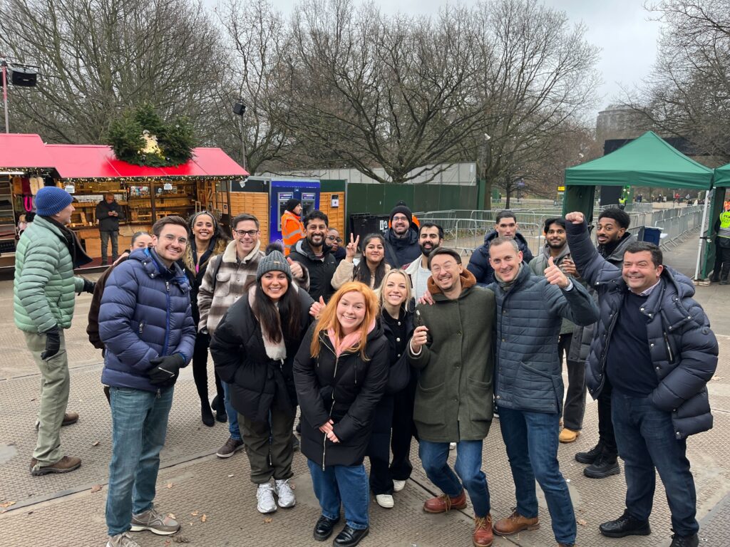 photo of yaspa team out of office