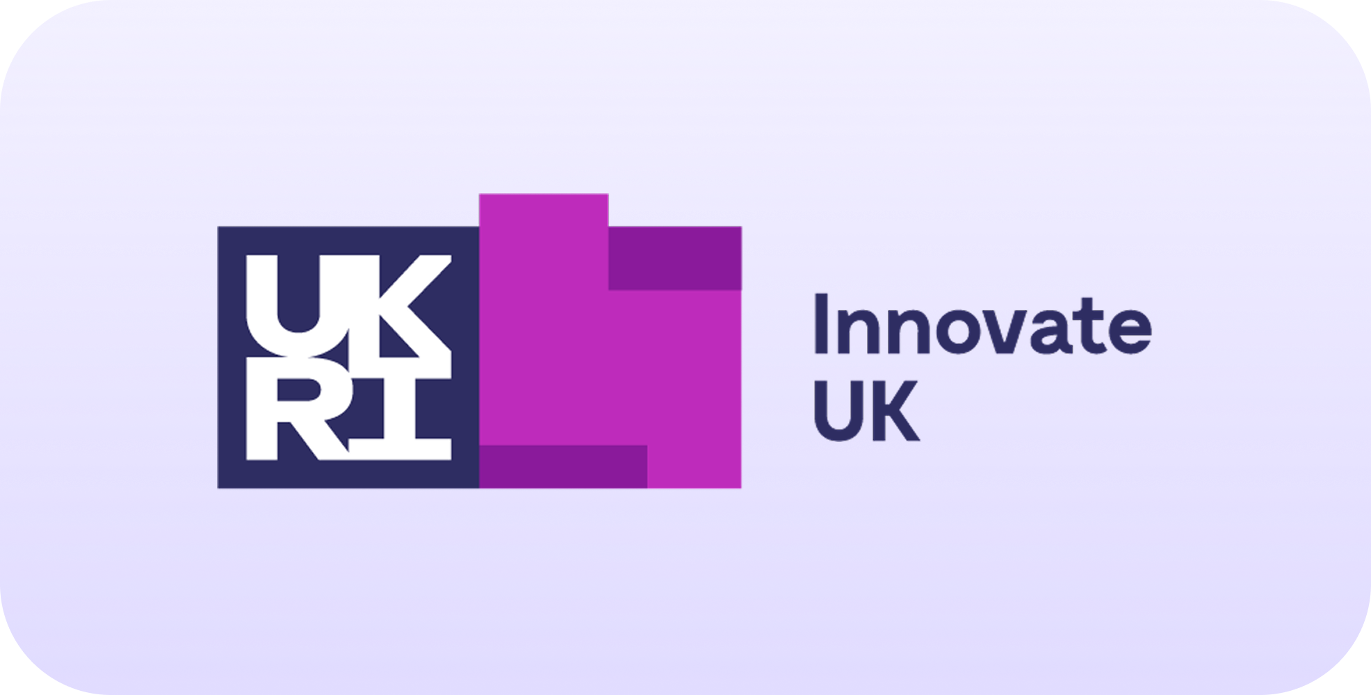 UKRI logo with text 'Innovate UK'